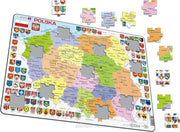 Puzzlespiel Politisches Polen Maxi